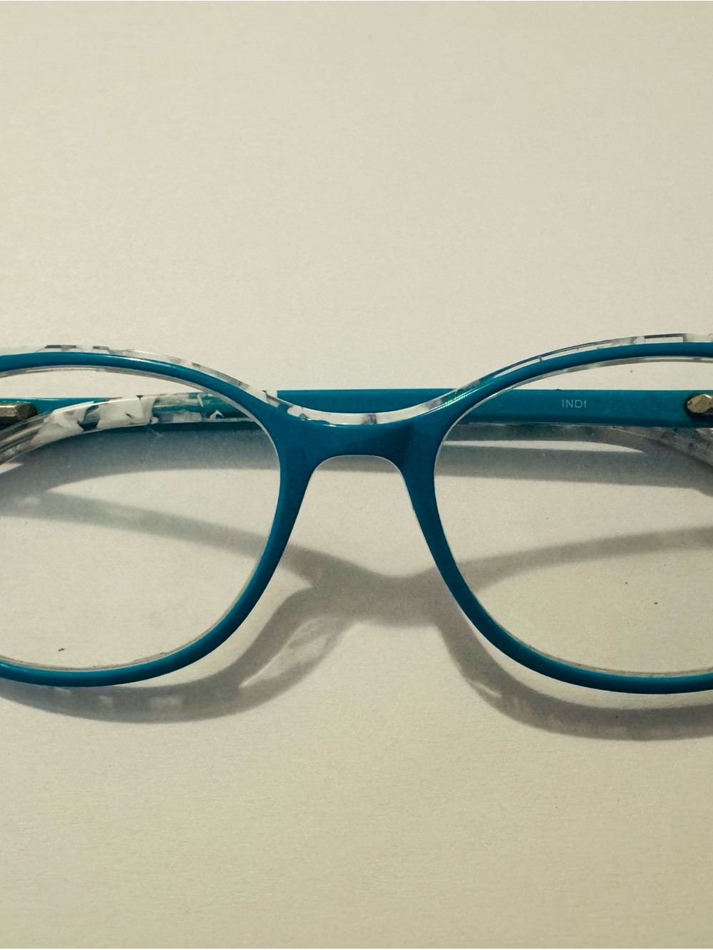 Indi KG 9002 Teal 47-15-130 Eyeglass Frame